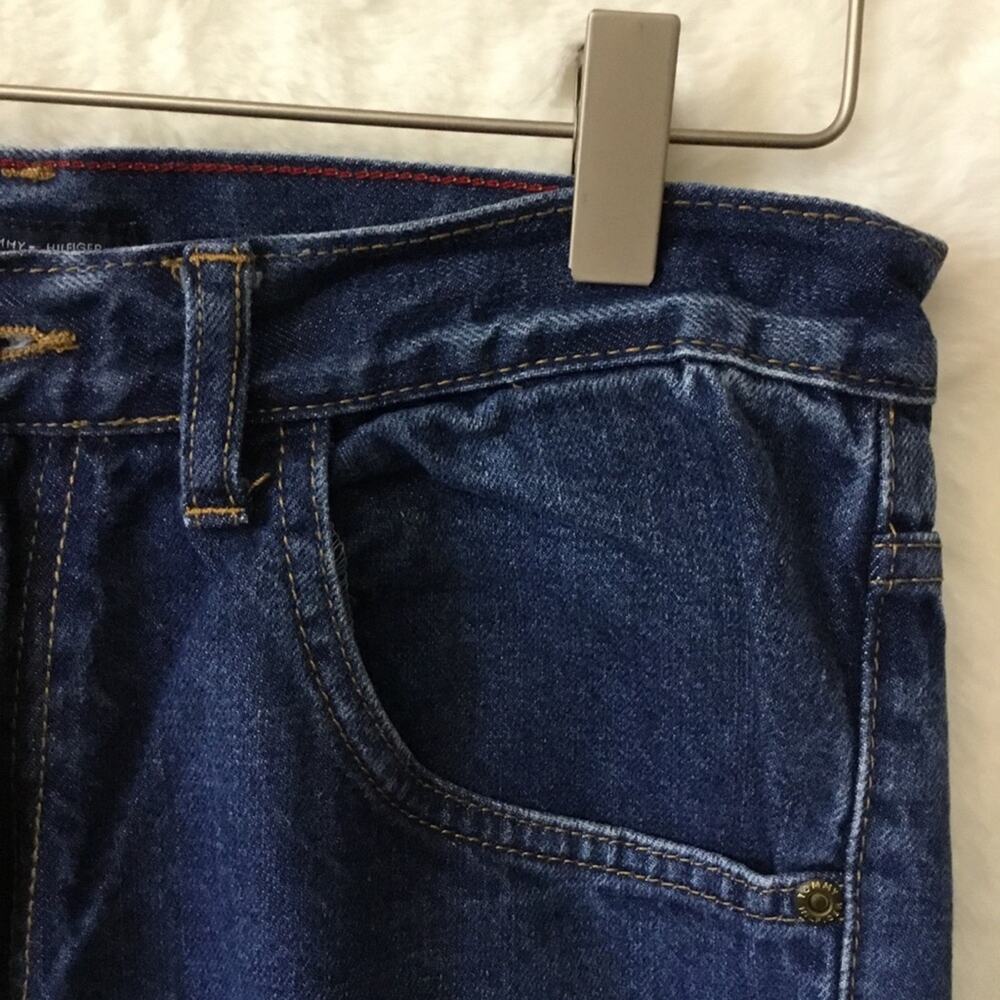 Tommy Hilfiger Boy Dark Blue Straight Leg Jeans - Picture 3 of 15